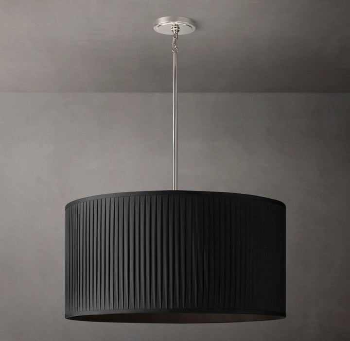 Reer Pleated Drum Pendant