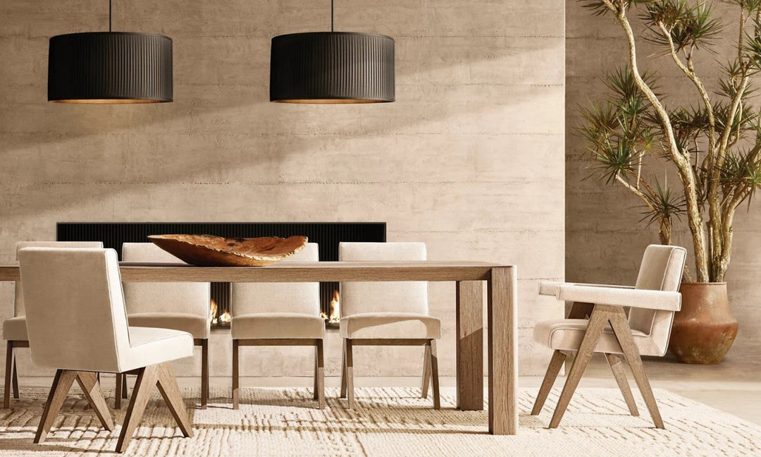 Reer Pleated Drum Pendant