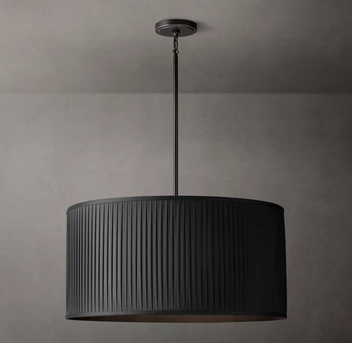 Reer Pleated Drum Pendant