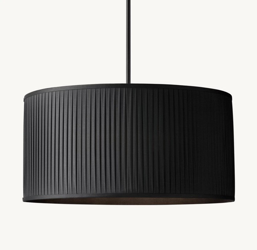 Reer Pleated Drum Pendant