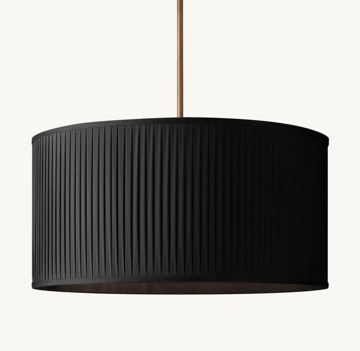 Reer Pleated Drum Pendant
