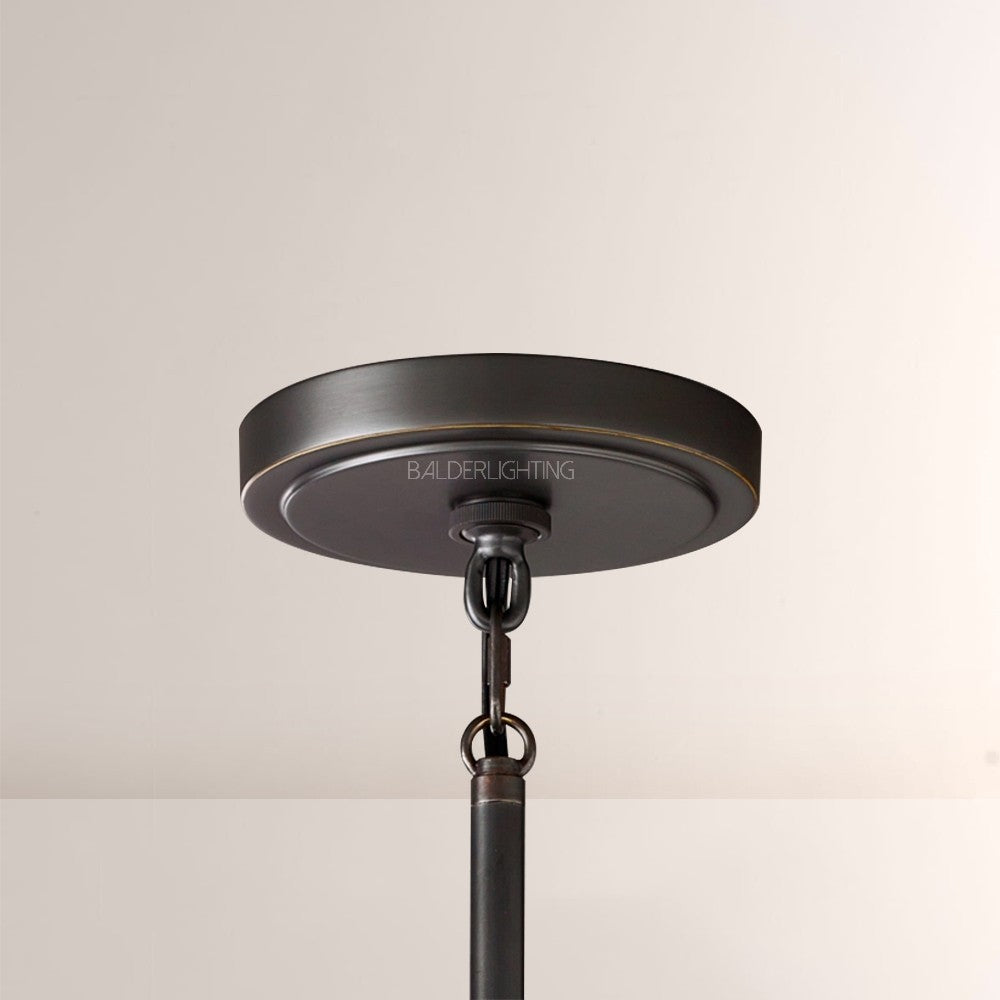 Reer Pleated Barrel Pendant