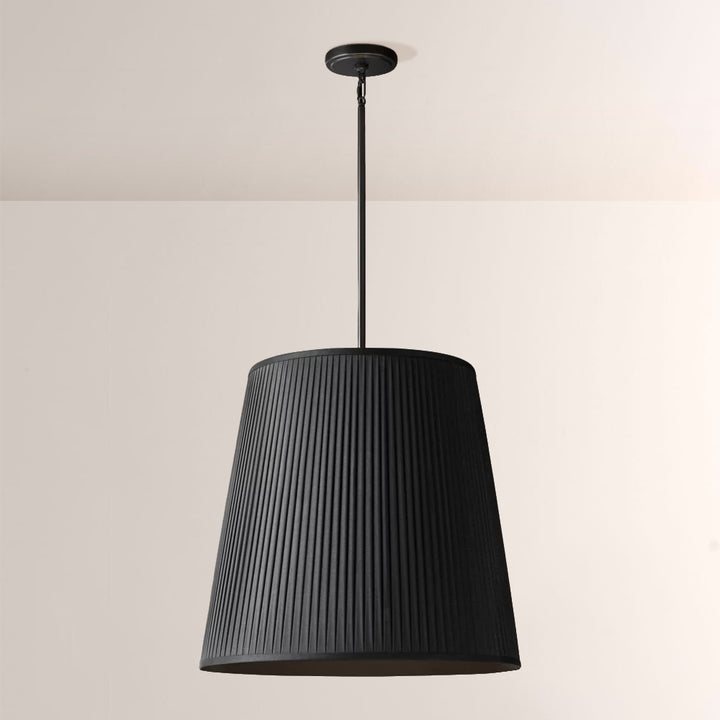 Reer Pleated Barrel Pendant