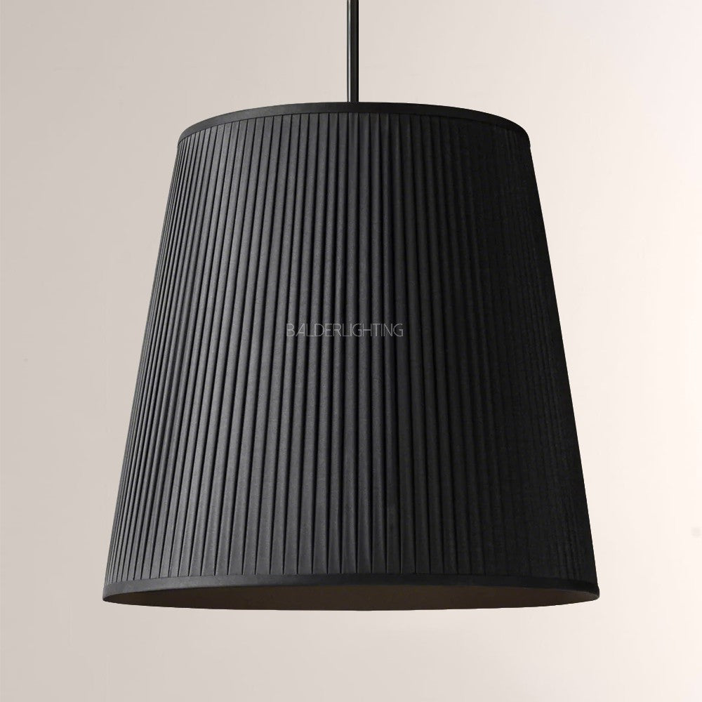 Reer Pleated Barrel Pendant