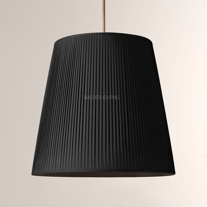 Reer Pleated Barrel Pendant
