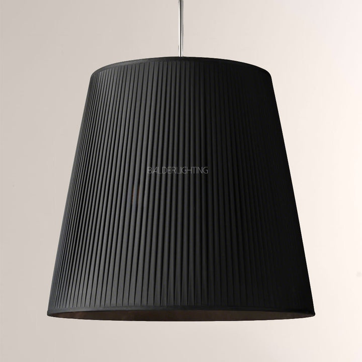 Reer Pleated Barrel Pendant