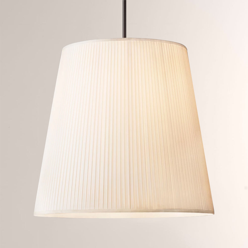 Reer Pleated Barrel Pendant