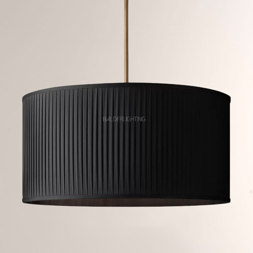 Reer Pleated Drum Pendant