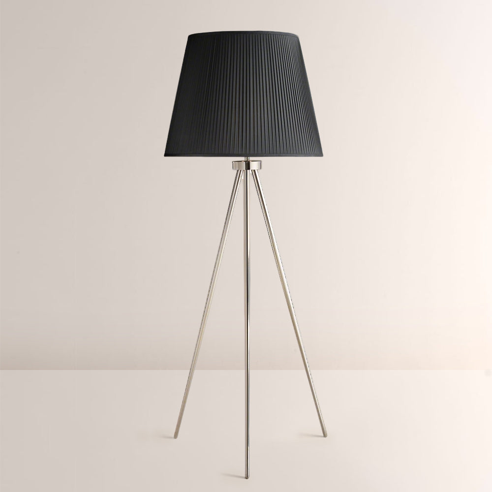 Reer Pleated Silk Shade Floor Lamp