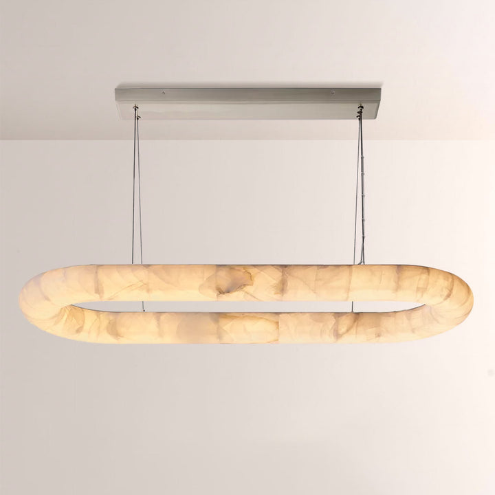 Rivage Lisse Oval Chandelier 57″