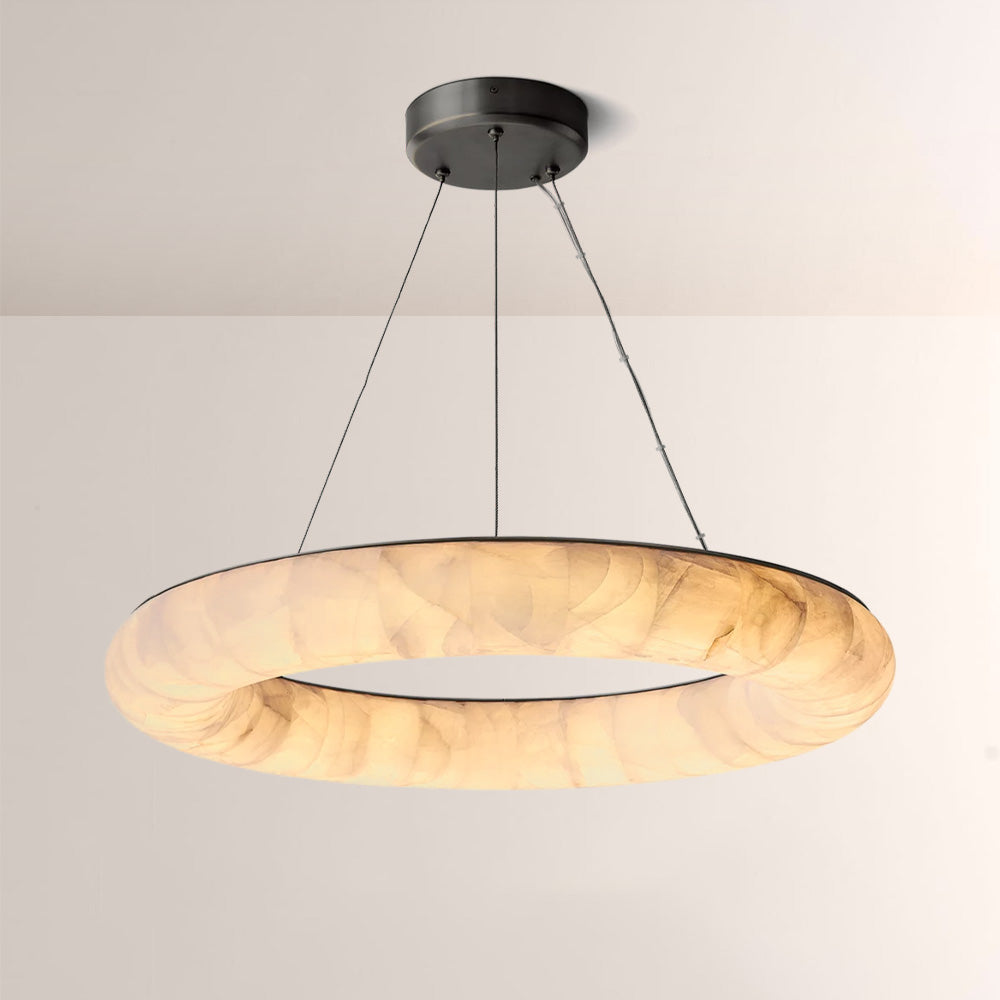 Rivage Lisse Round Chandelier 31″
