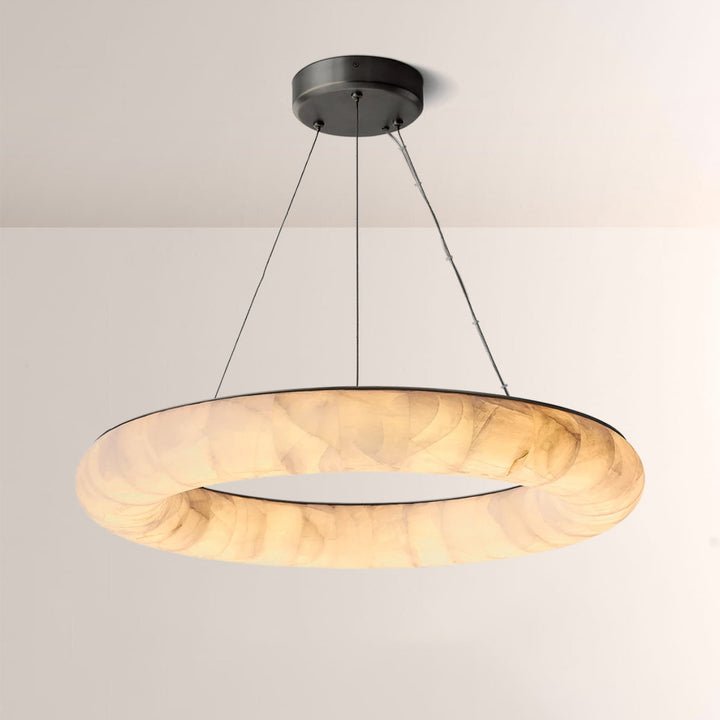 Rivage Lisse Round Chandelier 31″
