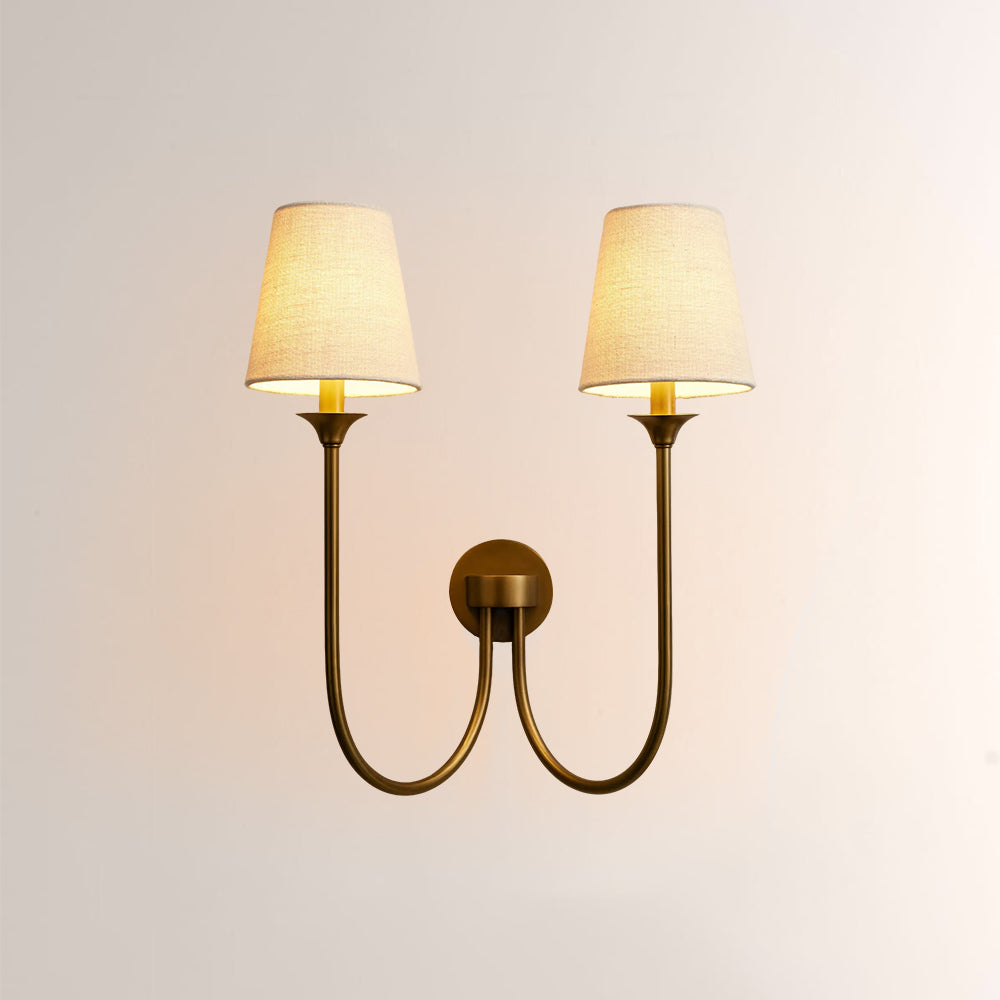 Saike Linen Wall Sconce