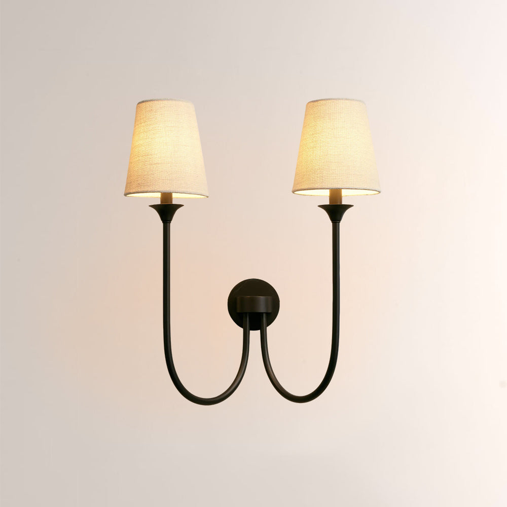 Saike Linen Wall Sconce