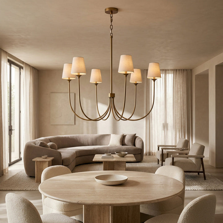 Saike Round Chandelier 42"
