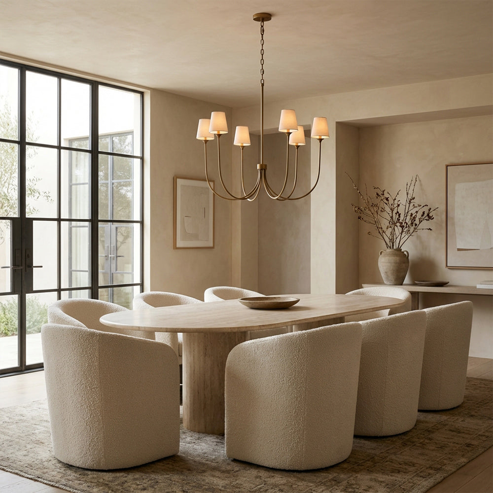 Saike Round Chandelier 42"