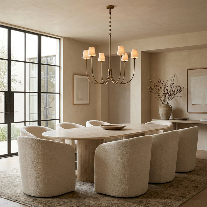 Saike Round Chandelier 42"
