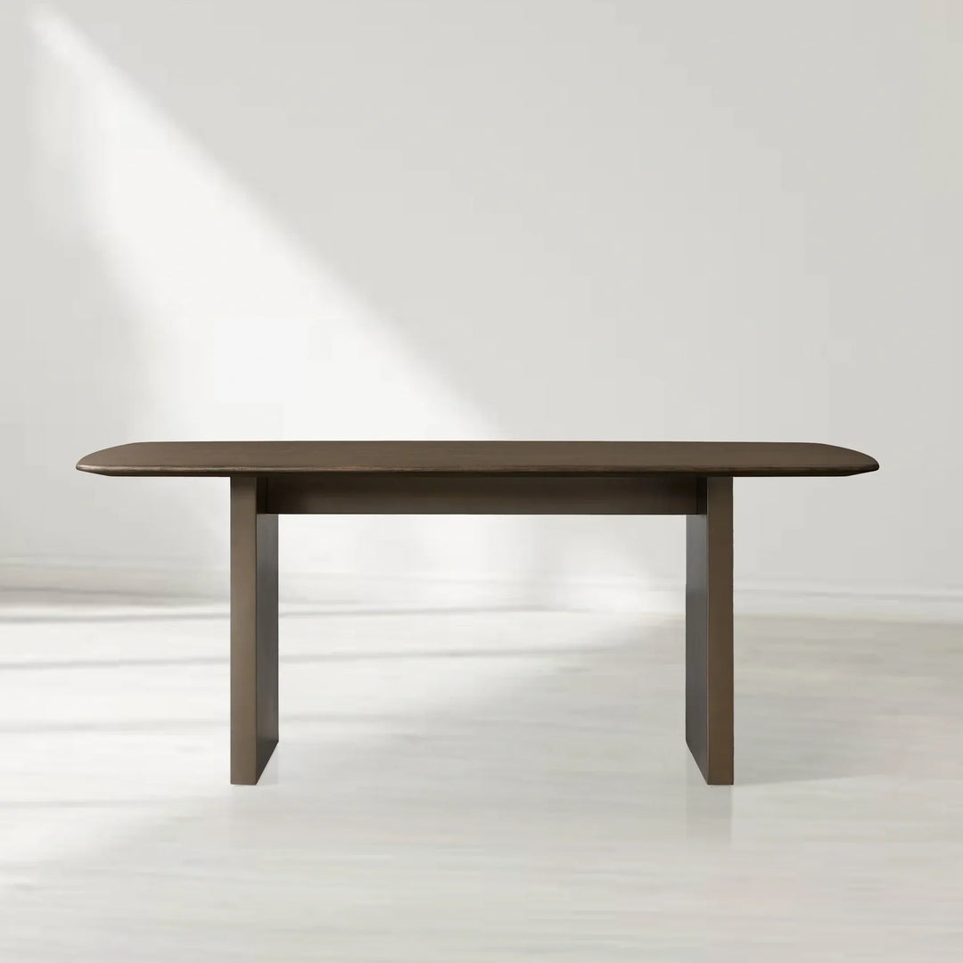 Sailor Germain Rectangular Wood Dining Table with Clement Base