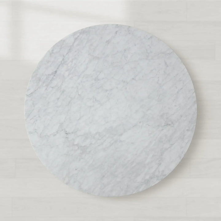 Sailor Germain Round Marble Top Dining Table with Rennes Base