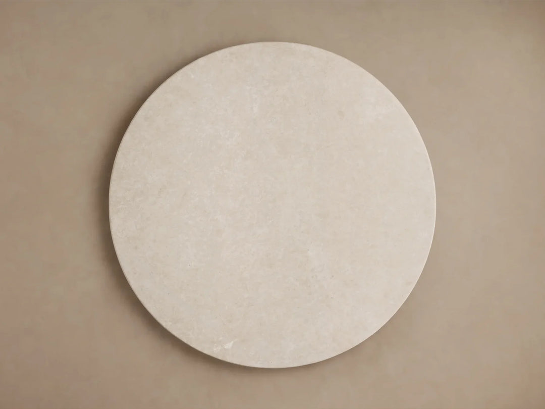 Sailor Germain Round Marble Top Dining Table with Rennes Base