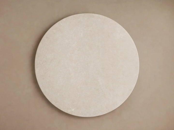 Sailor Germain Round Marble Top Dining Table with Rennes Base