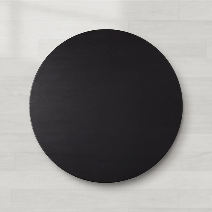 Sailor Germain Round Wood Dining Table with Clement Base Design