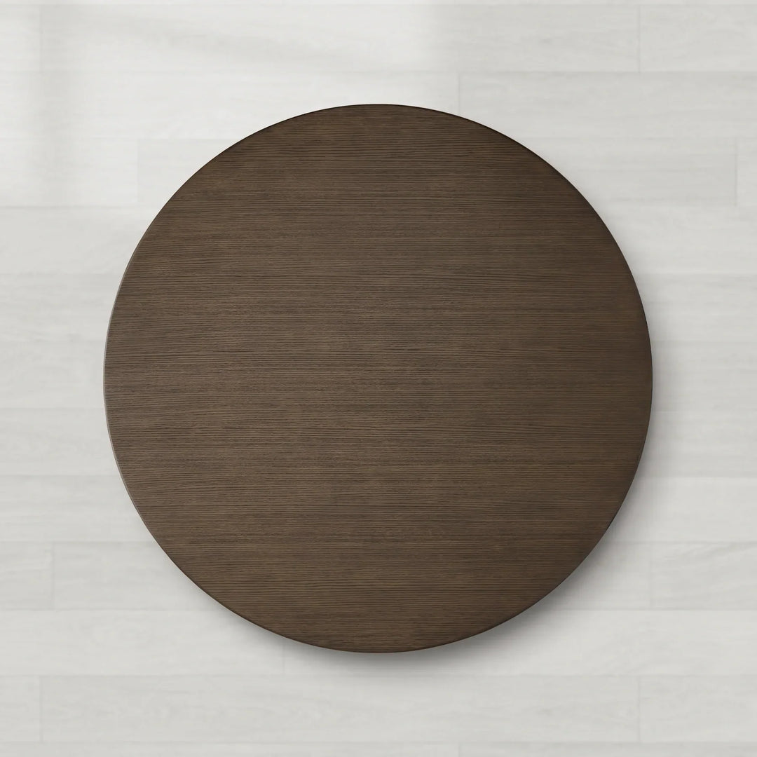 Sailor Germain Round Wood Dining Table with Clement Base Design