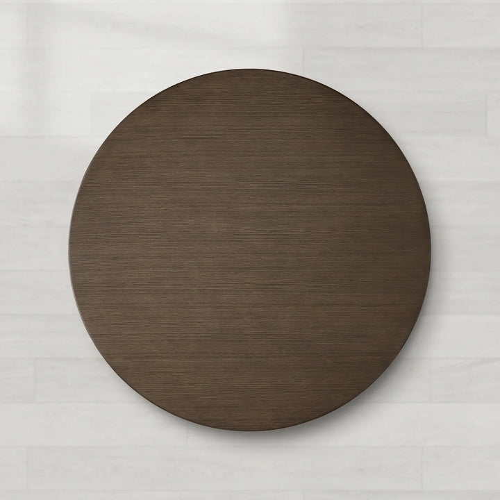 Sailor Germain Round Wood Dining Table with Clement Base Design