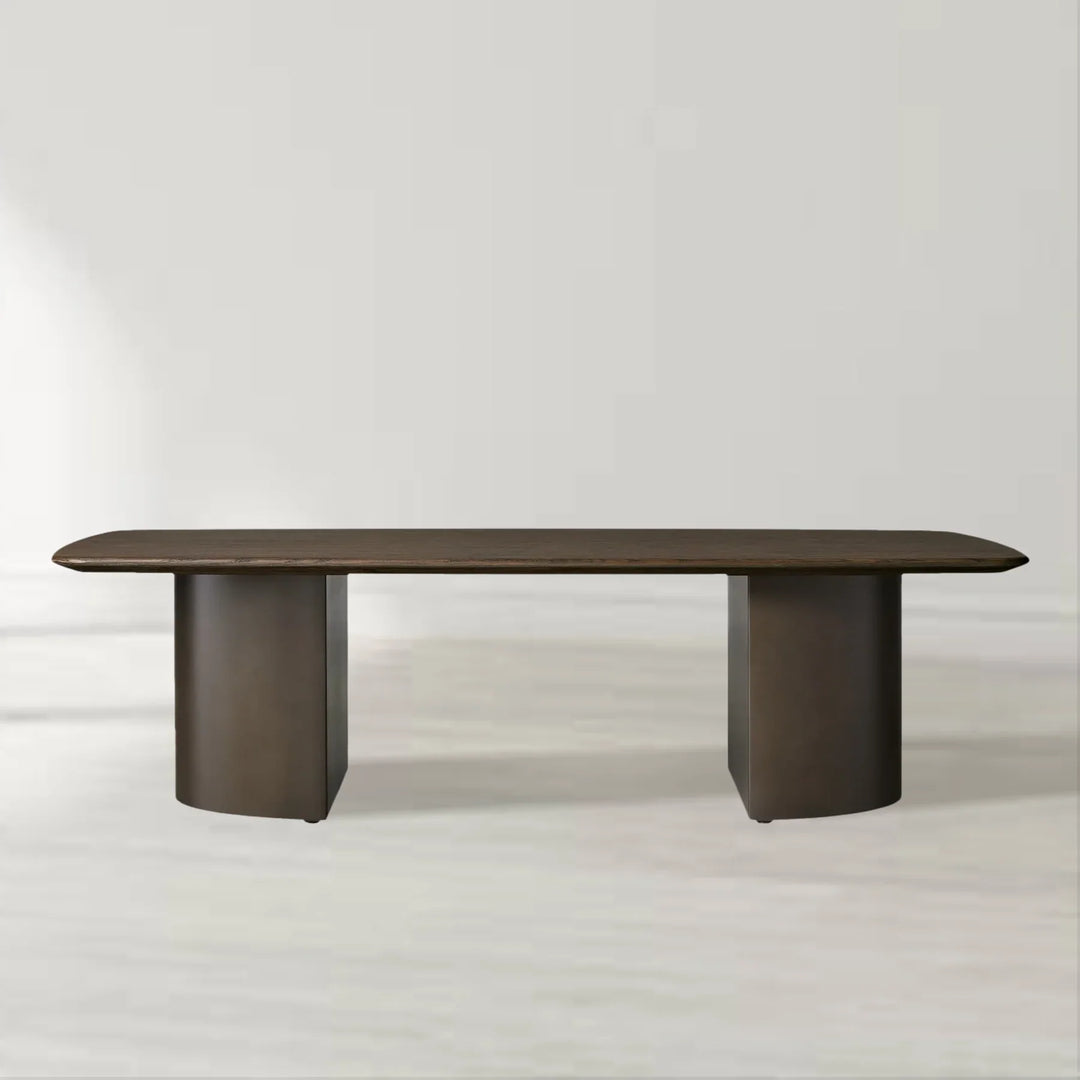 Sailor Granier Wood Coffee Table with Dauphine Base