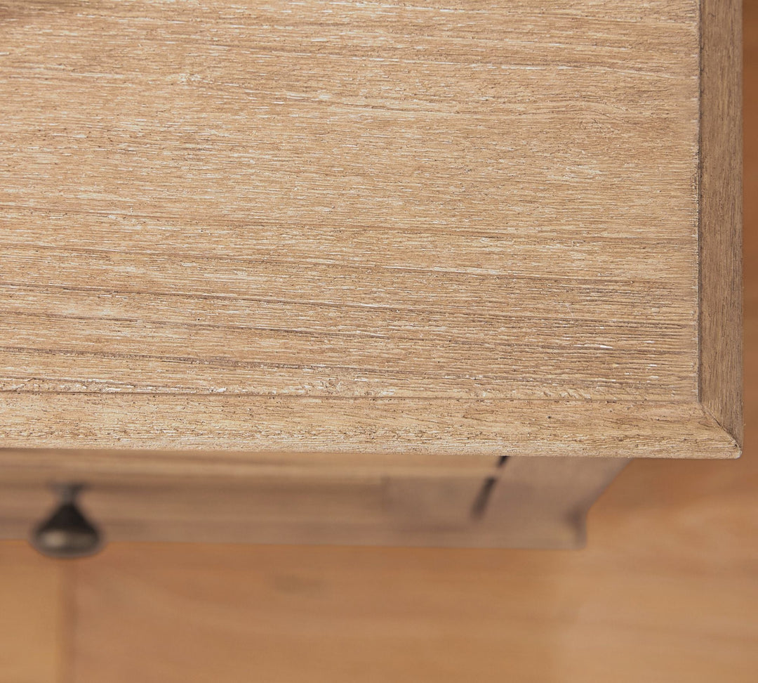 Sausalito 3-Drawer Nightstand 34"