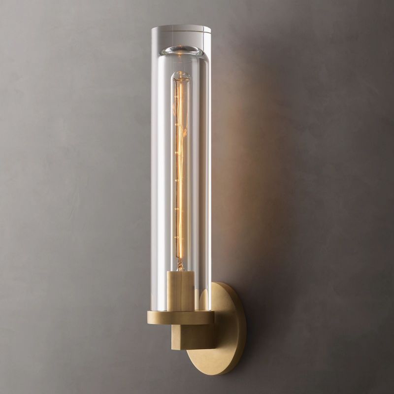 Savill Round Tube Sconce