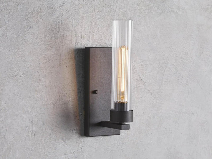 Saxon Glass Wall Sconce