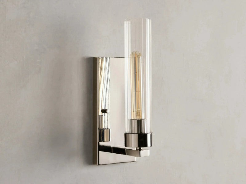 Saxon Glass Wall Sconce