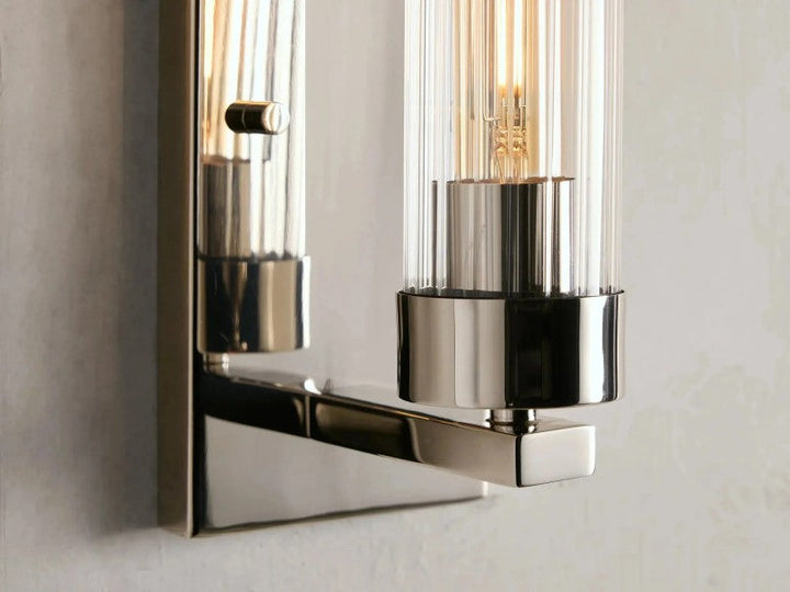 Saxon Glass Wall Sconce