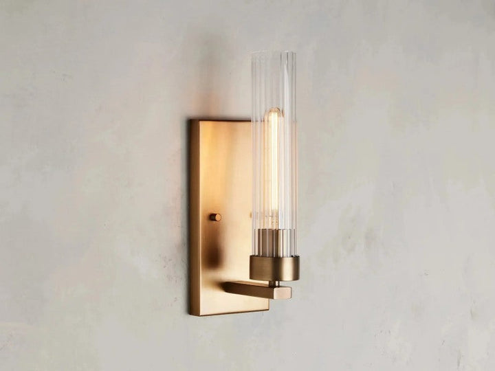 Saxon Glass Wall Sconce
