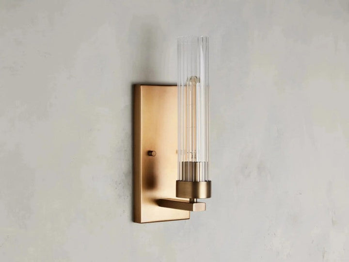 Saxon Glass Wall Sconce