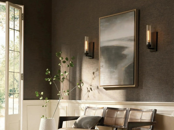 Saxon Glass Wall Sconce