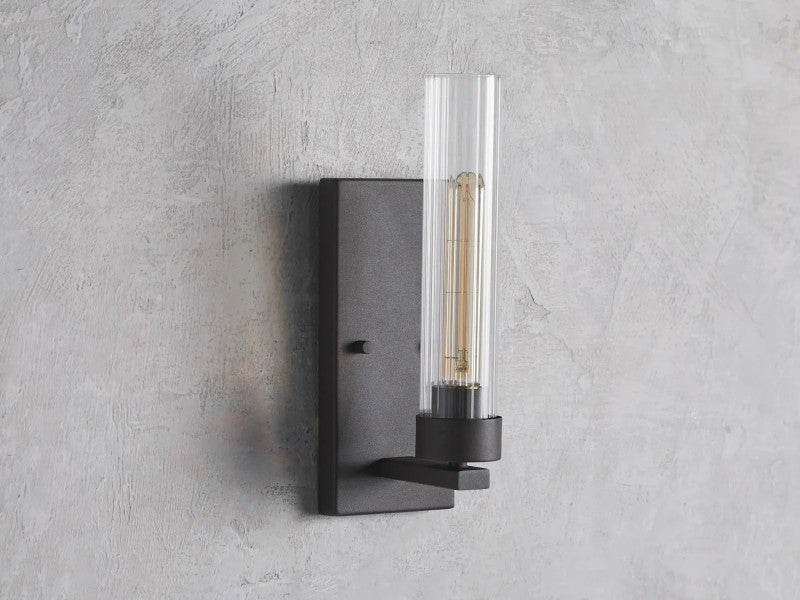 Saxon Glass Wall Sconce
