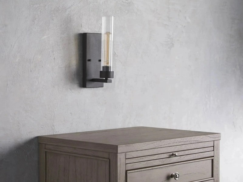 Saxon Glass Wall Sconce