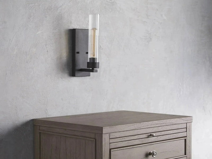 Saxon Glass Wall Sconce