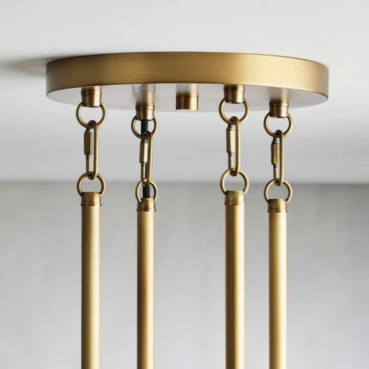 Saxon Round Glass Chandelier