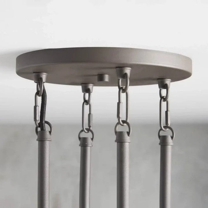 Saxon Round Glass Chandelier