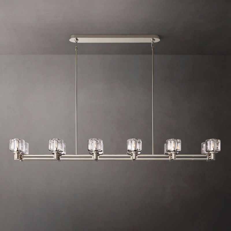 Gindy Crystal Linear Chandelier