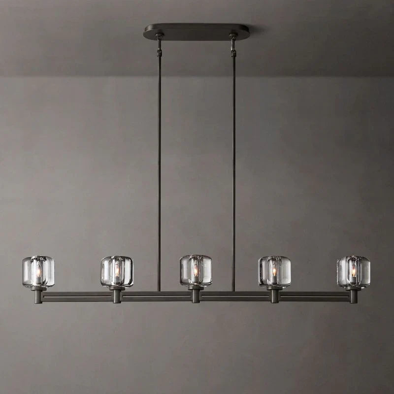 Gindy Crystal Linear Chandelier