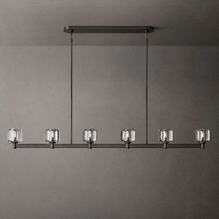 Gindy Crystal Linear Chandelier