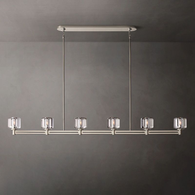 Gindy Crystal Linear Chandelier