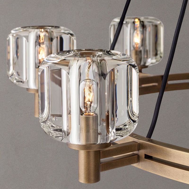 Gindy Crystal Round Chandelier