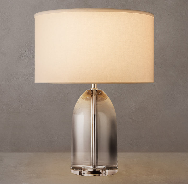 Serzo Crystal Tapered Table Lamp