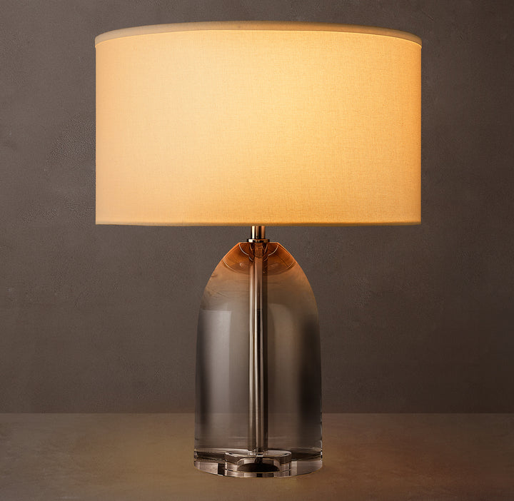 Serzo Crystal Tapered Table Lamp