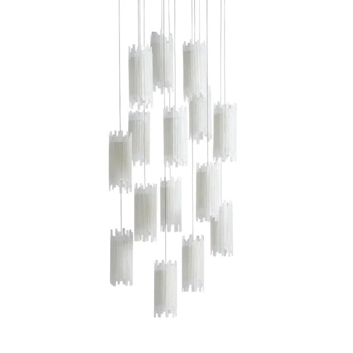 Setlla Alabaster Round Chandelier